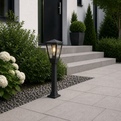 Brilliant - Candeeiro de exterior WESTDLIFF 1xE27/20W/230V 73,4 cm IP44 antracite