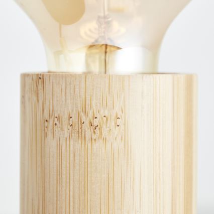 Brilliant - Candeeiro de focos 4xE27/28W/230V em bambu