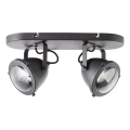 Brilliant - Candeeiro de focos CARMEN 2xGU10/5W/230V preto