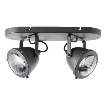 Brilliant - Candeeiro de focos CARMEN 2xGU10/5W/230V preto