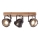 Brilliant - Candeeiro de Focos CARMEN WOOD 3xGU10/5W/230V castanho