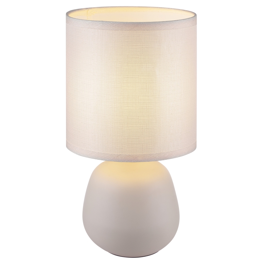 Brilliant - Candeeiro de mesa AUREA 1xE14/20W/230V branco
