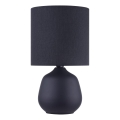 Brilliant - Candeeiro de mesa AUREA 1xE14/20W/230V preto