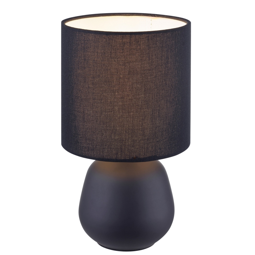 Brilliant - Candeeiro de mesa AUREA 1xE14/20W/230V preto