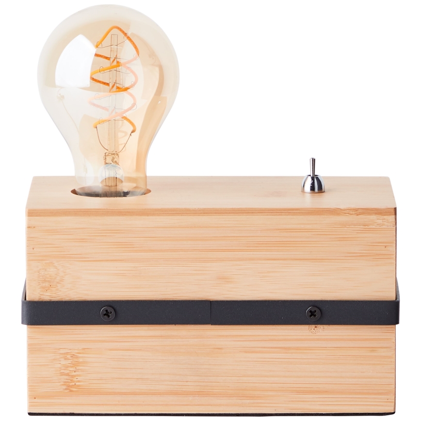 Brilliant - Candeeiro de mesa BENNY 1xE27/40W/230V bambu
