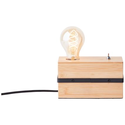 Brilliant - Candeeiro de mesa BENNY 1xE27/40W/230V bambu