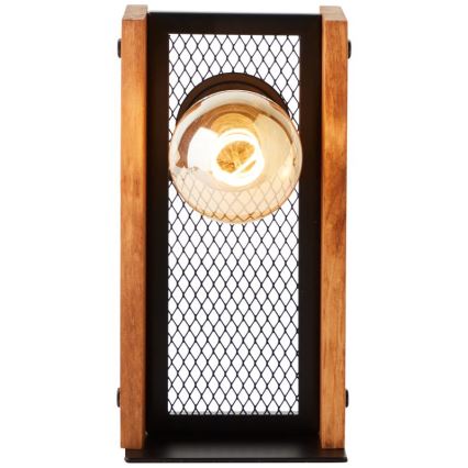 Brilliant - Candeeiro de mesa CALANDRA 1xE27/42W/230V pinho