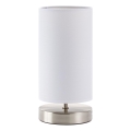 Brilliant - Candeeiro de mesa CLARIE 1xE14/40W/230V cromo fosco/branco