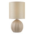 Brilliant - Candeeiro de mesa DUNE 1xE14/20W/230V bege