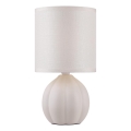 Brilliant - Candeeiro de mesa DUNE 1xE14/20W/230V branco