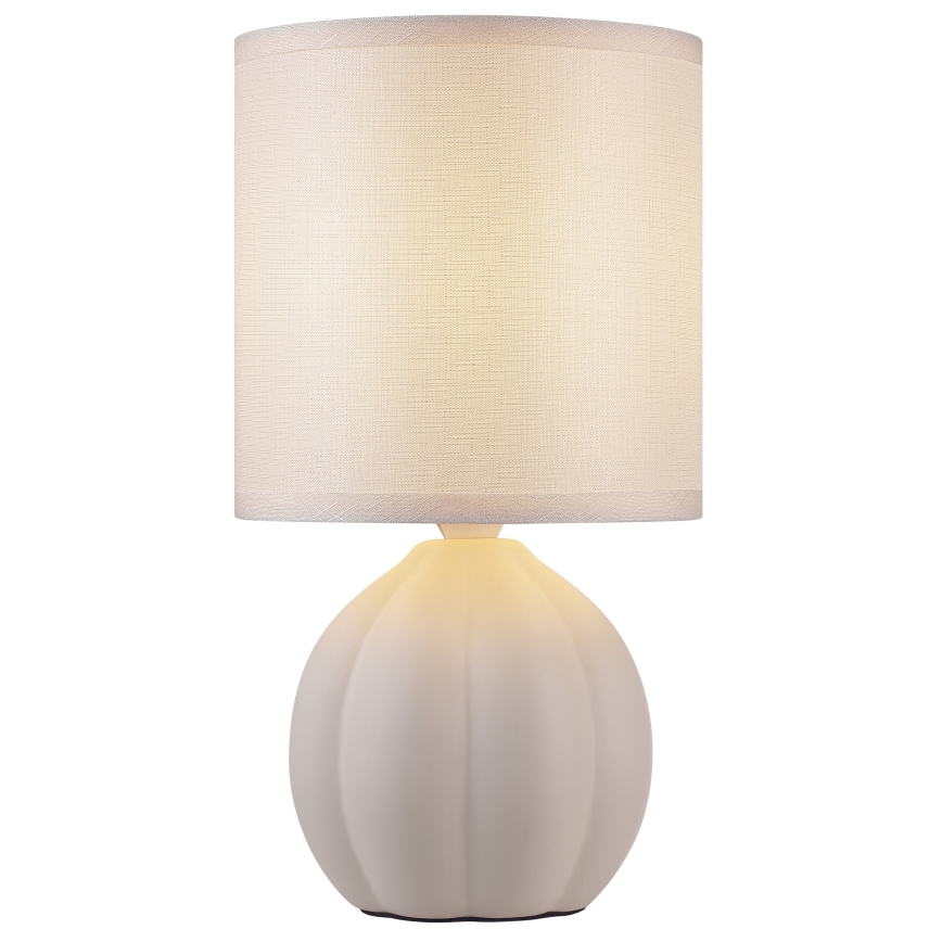 Brilliant - Candeeiro de mesa DUNE 1xE14/20W/230V branco