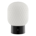 Brilliant - Candeeiro de mesa exterior recarregável com controlo tátil SARASTRO LED RGBW dimerizável LED/3W/5V 2700K 1800 mAh IP44 branco
