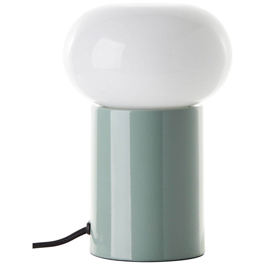Brilliant - Candeeiro de mesa KNUT 1xE27/25W/230V verde/branco