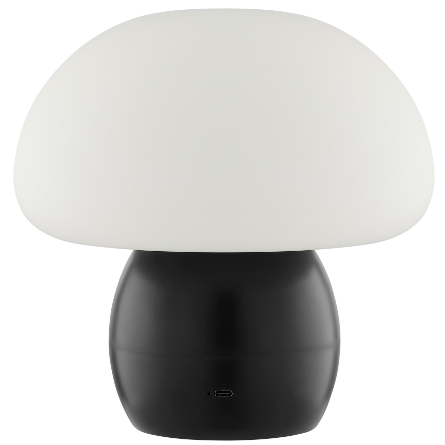 Brilliant - LED Lâmpada de Mesa Tátil Recarregável Dimerizável DUPIS LED/2W/5V 2700K 1800 mAh preta