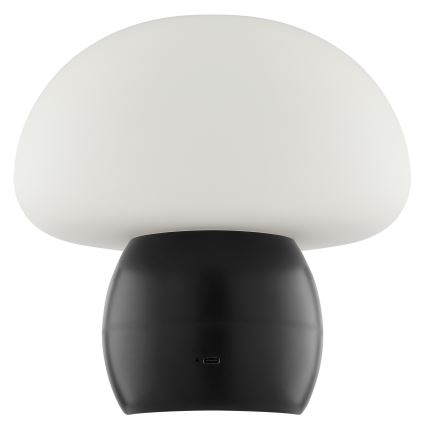 Brilliant - LED Lâmpada de Mesa Tátil Recarregável Dimerizável DUPIS LED/2W/5V 2700K 1800 mAh preta