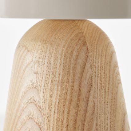 Brilliant - Candeeiro de mesa NALAM 1xE14/40W/230V bege/cinza