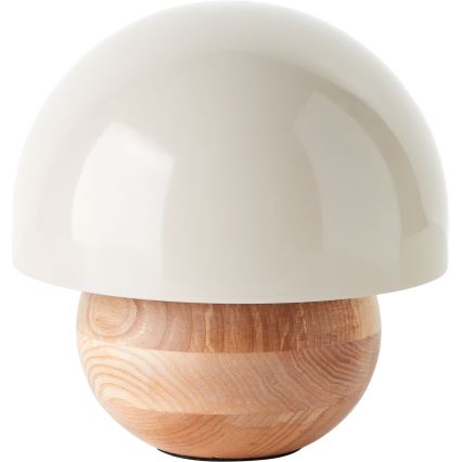 Brilliant - Candeeiro de mesa NALAM 1xE14/40W/230V cinzento/cinza