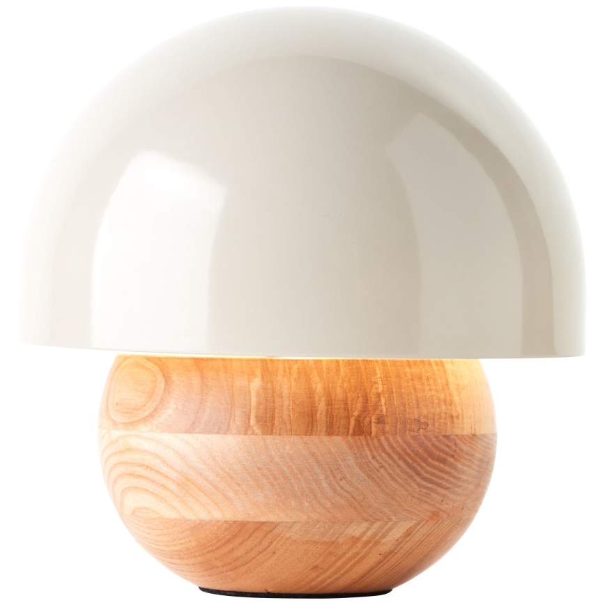 Brilliant - Candeeiro de mesa NALAM 1xE14/40W/230V cinzento/cinza