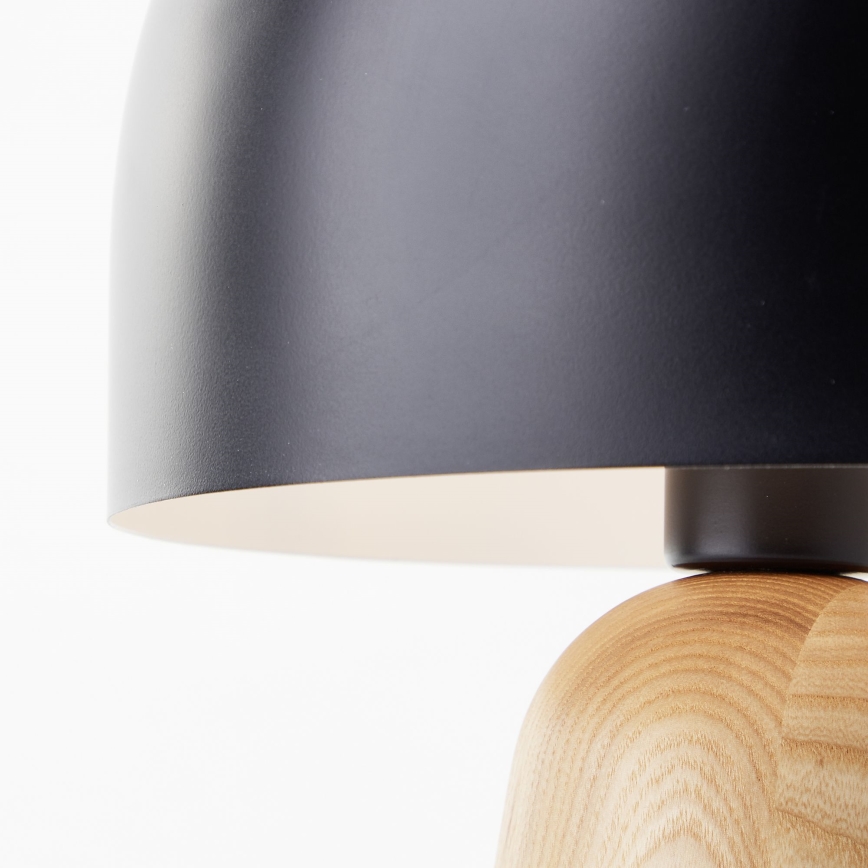 Brilliant - Candeeiro de mesa NALAM 1xE14/40W/230V preto/cinza