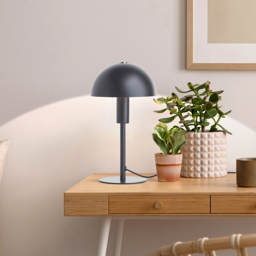 Brilliant - Candeeiro de mesa PETITE 1xE14/28W/230V preto