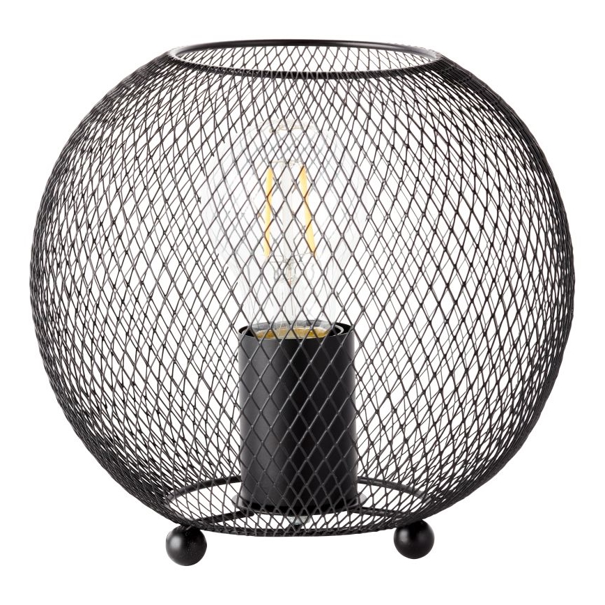 Brilliant - Candeeiro de mesa SOCO 1xE27/60W/230V preto