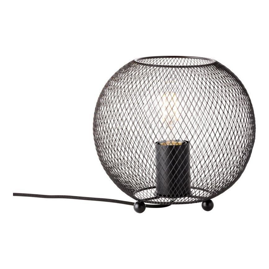 Brilliant - Candeeiro de mesa SOCO 1xE27/60W/230V preto