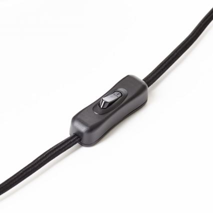 Brilliant - Candeeiro de mesa SOCO 1xE27/60W/230V preto