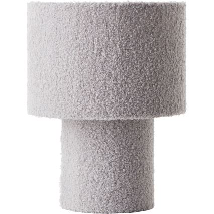 Brilliant - Candeeiro de mesa TEDDY 1xE27/20W/230V cinzento