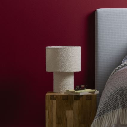 Brilliant - Candeeiro de mesa TEDDY 1xE27/25W/230V creme