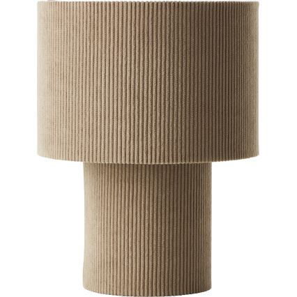 Brilliant - Candeeiro de mesa TONY 1xE27/20W/230V castanho