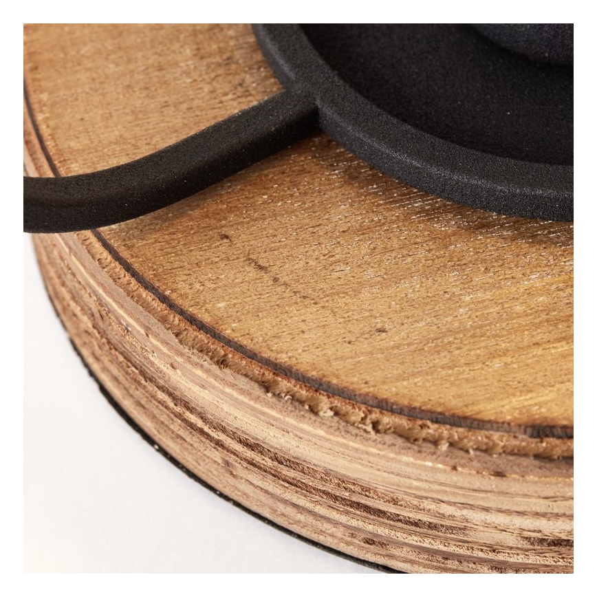 Brilliant - Candeeiro de mesa TOSH 1xE27/40W/230V choupo