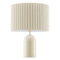 Brilliant - Candeeiro de mesa VELIN 1xE27/20W/230V creme