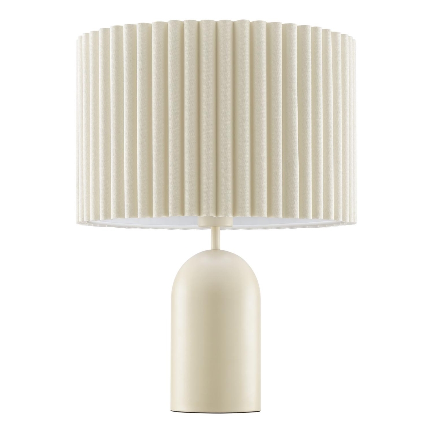 Brilliant - Candeeiro de mesa VELIN 1xE27/20W/230V creme