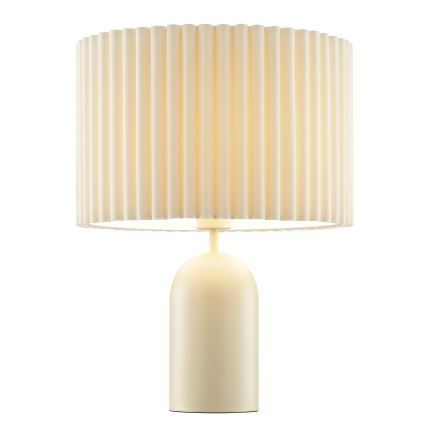 Brilliant - Candeeiro de mesa VELIN 1xE27/20W/230V creme