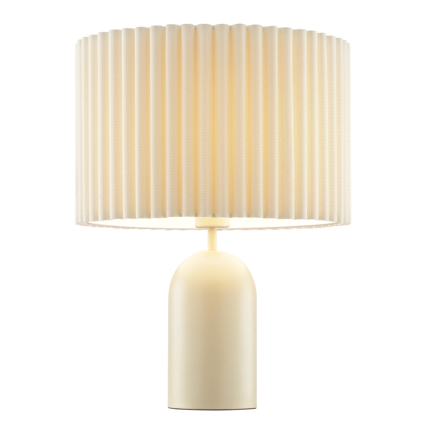 Brilliant - Candeeiro de mesa VELIN 1xE27/20W/230V creme