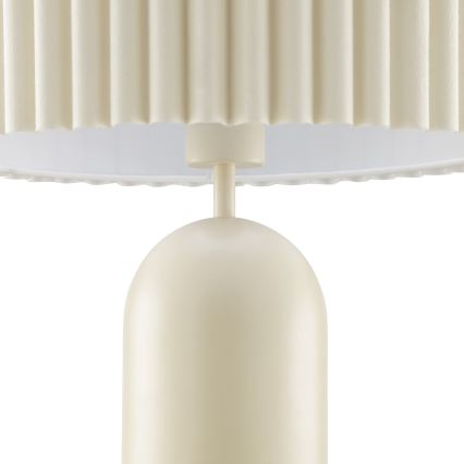 Brilliant - Candeeiro de mesa VELIN 1xE27/20W/230V creme