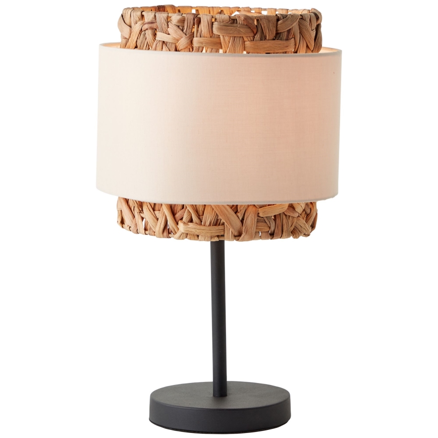 Brilliant - Candeeiro de mesa WATERLILLY 1xE27/60W/230V creme