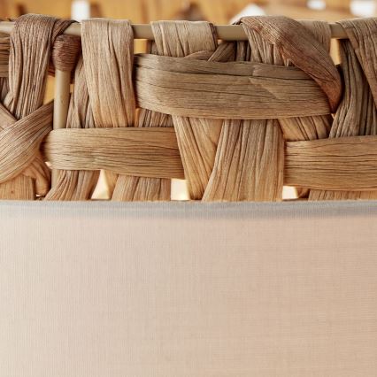 Brilliant - Candeeiro de mesa WATERLILLY 1xE27/60W/230V creme