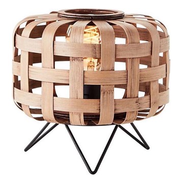 Brilliant - Candeeiro de mesa WOODLINE 1xE27/40W/230V bambu