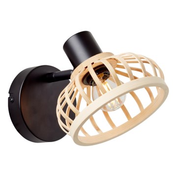Brilliant - Candeeiro de parede NORAH 1xE14/28W/230V bambu