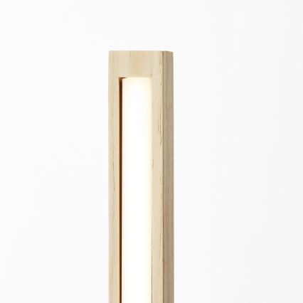 Brilliant - Candeeiro de pé ARION LED/14W/230V em pinho