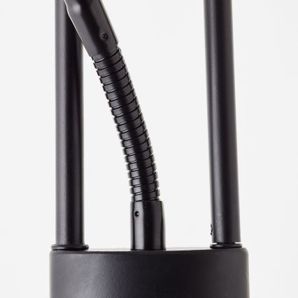 Brilliant - Candeeiro de pé LED regulável FINN 2xLED/13W/230V preto