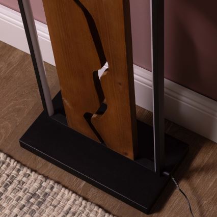 Brilliant - Candeeiro de pé LED THUNDER LED/18W/230V pinho