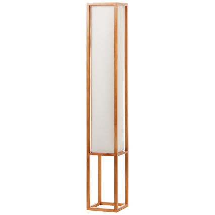 Brilliant - Candeeiro de pé SEASIDE 2xE27/40W/230V branco/castanho