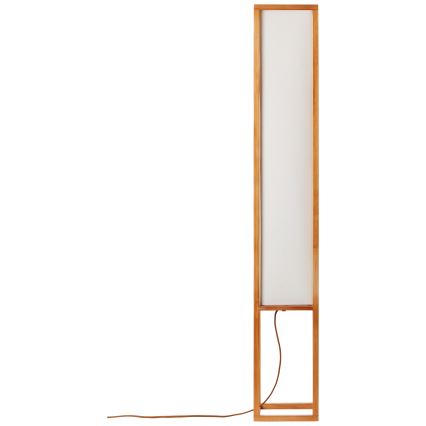 Brilliant - Candeeiro de pé SEASIDE 2xE27/40W/230V branco/castanho