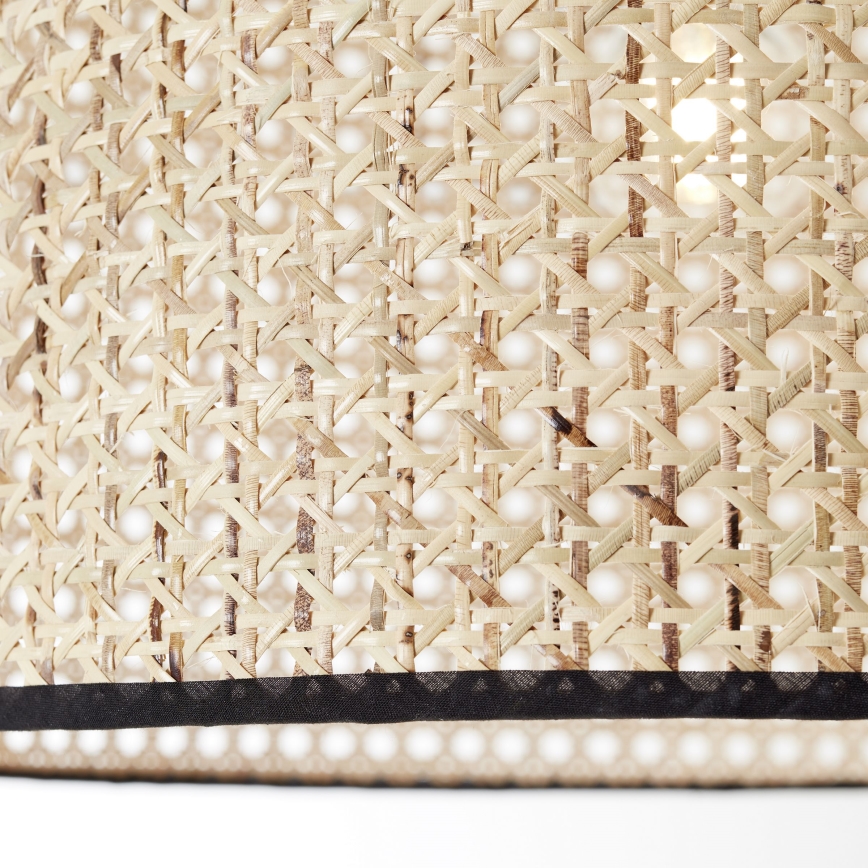 Brilliant - Candeeiro de pé WILEY 1xE27/60W/230V preto/bege