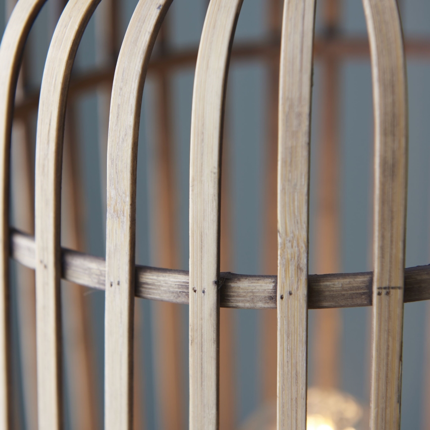 Brilliant - Candeeiro de pé WOODROW 1xE27/60W/230V bambu