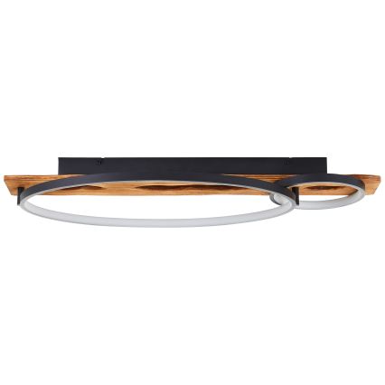 Brilliant - Candeeiro de tecto LED dimerizável PIRUS LED/30W/230V 30x70 cm seringueira