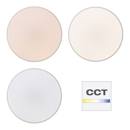 Brilliant - Luminária de teto LED dimerizável SLIMLINE LED/60W/230V 3000-6500K Ø 49 cm branca + comando remoto