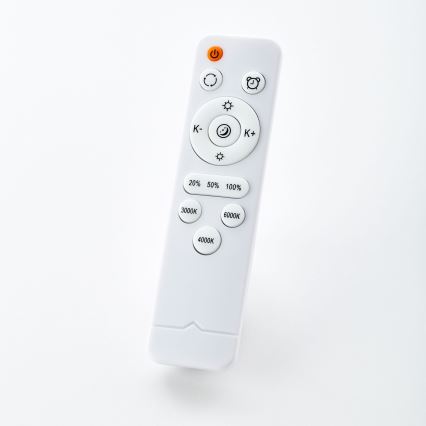 Brilliant - Luminária de teto LED dimerizável SLIMLINE LED/60W/230V 3000-6500K Ø 49 cm branca + comando remoto